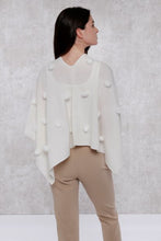 Load image into Gallery viewer, Cashmere Mink Fur Pom Pom Topper, White
