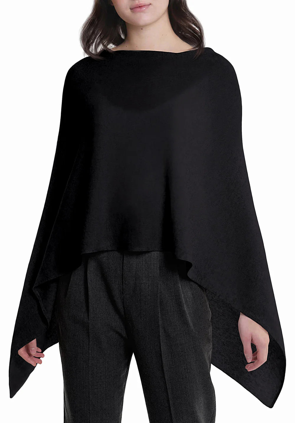 Cashmere Topper, Black