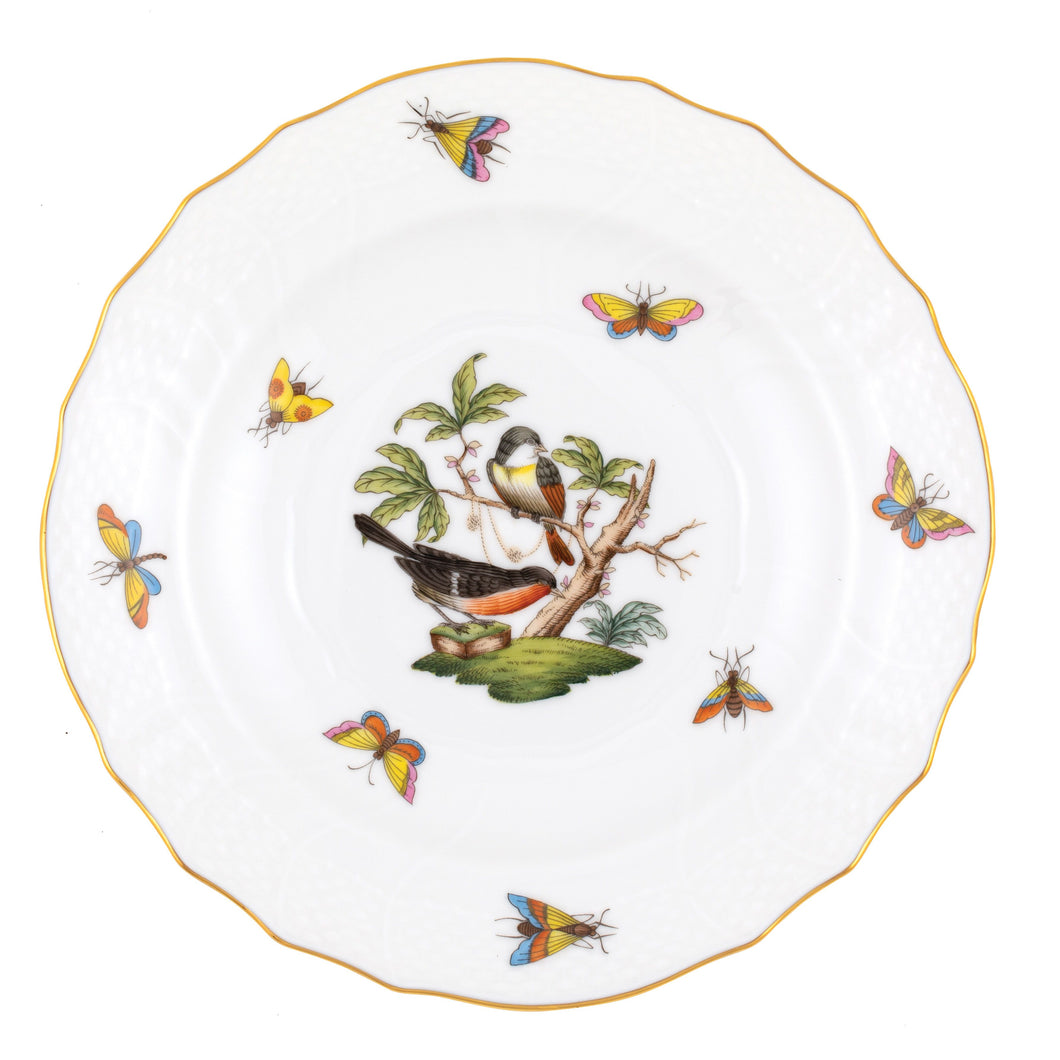 Rothschild Bird Salad Plate, Motif 02