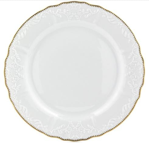 Simply Anna Dinner Plate, Gold