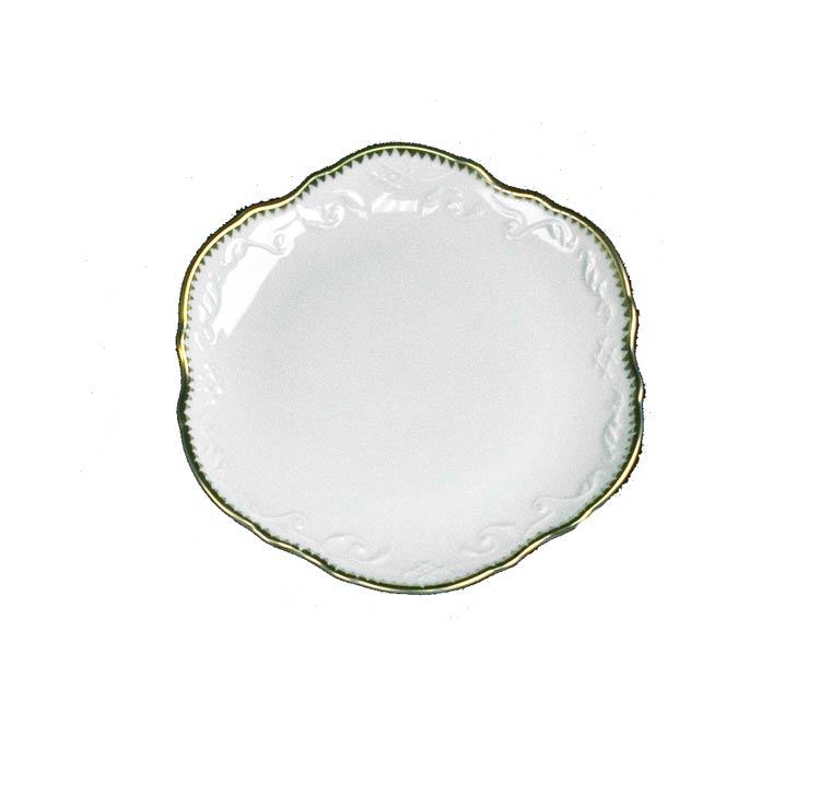 Simply Anna Bread & Butter Plate, Gold