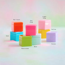 Load image into Gallery viewer, Rainbow Glass Box, Hot Coral
