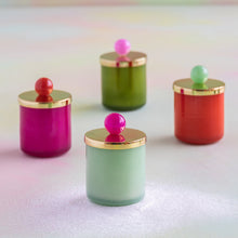 Load image into Gallery viewer, Glitterville's Candle Couturier, Demi Holiday Scented Single Wick Candle, 12 oz
