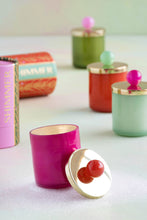 Load image into Gallery viewer, Glitterville's Candle Couturier, Demi Holiday Scented Single Wick Candle, 12 oz
