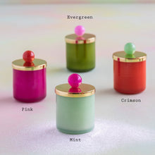 Load image into Gallery viewer, Glitterville's Candle Couturier, Demi Holiday Scented Single Wick Candle, 12 oz
