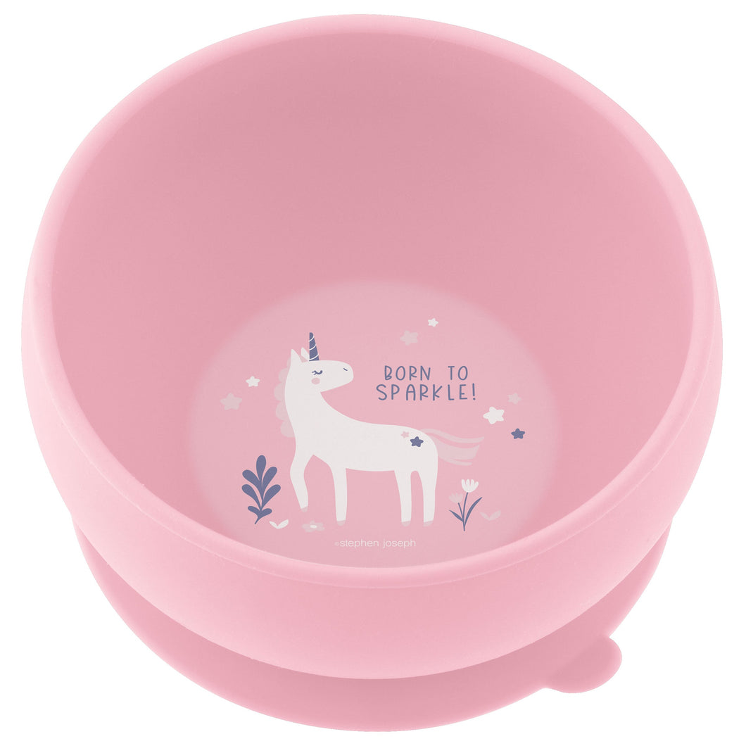 Silicone Bowl, Unicorn
