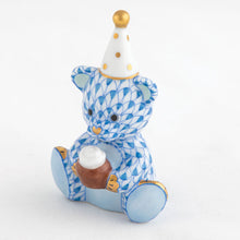 Load image into Gallery viewer, Herend Birthday Bear, Blue
