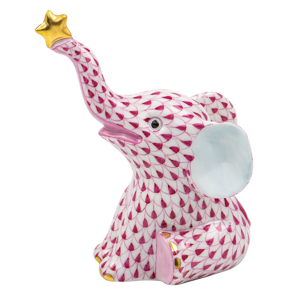 Herend Reach for the Stars, Raspberry