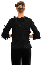 Load image into Gallery viewer, Silky Bow Sweater, Black
