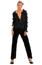 Load image into Gallery viewer, Silky Bow Sweater, Black
