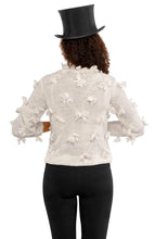 Load image into Gallery viewer, Silky Bow Sweater, Creme
