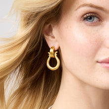 Load image into Gallery viewer, Saratoga Doorknocker Earring
