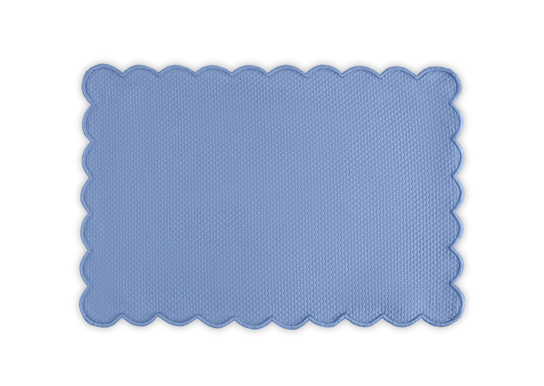 Savannah Gardens Azure/Azure Oblong Placemat, Set of 4
