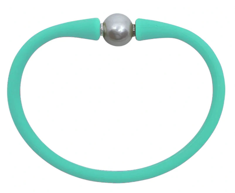 Maui Bracelet, Freshwater Pearl | Aqua