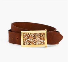 Load image into Gallery viewer, Due West Feather Belt
