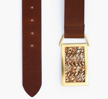 Load image into Gallery viewer, Due West Feather Belt
