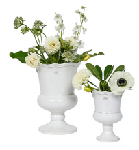Load image into Gallery viewer, Berry &amp; Thread Petite Parterre Garden 5" Vase, Whitewash
