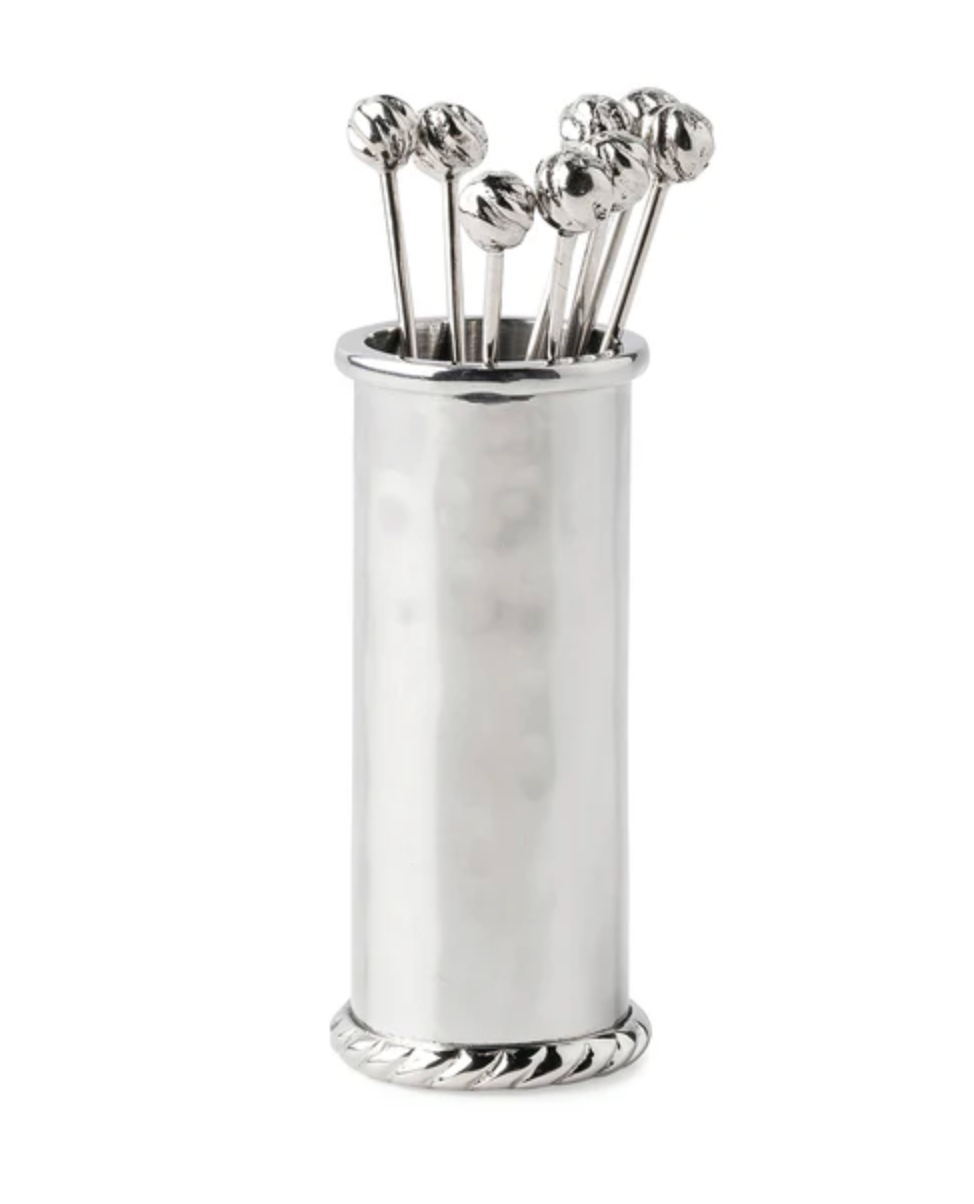 Graham Cocktail Picks and Holder