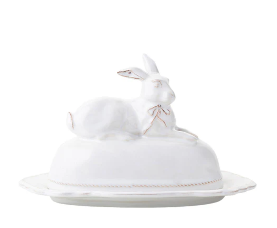 Clever Creatures Bunny Butter Dish