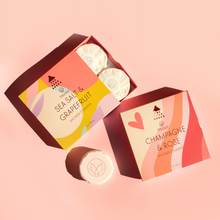 Load image into Gallery viewer, Champagne and Rose Shower Steamers
