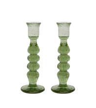 Load image into Gallery viewer, Provence 7&quot; Candlestick Set of 2, Basil
