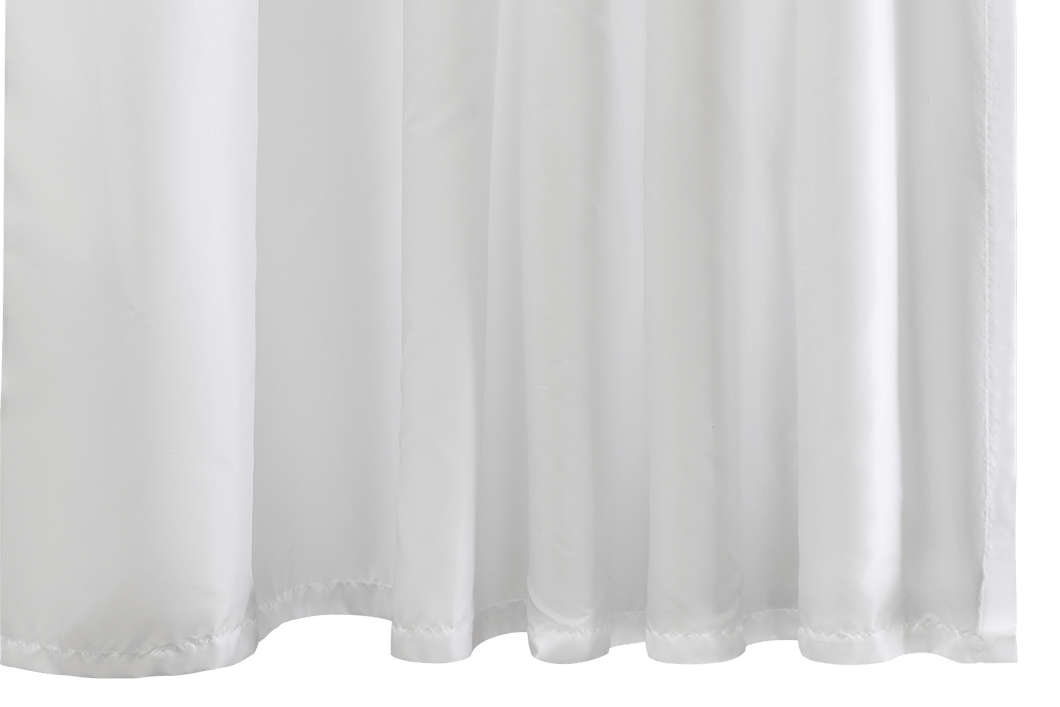 Shower Curtain Liner, White 70 x 96