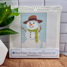 Load image into Gallery viewer, Snowman Needlepoint Kit
