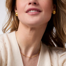 Load image into Gallery viewer, Solara Delicate Station Necklace, 18.5&quot;
