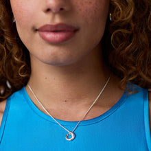 Load image into Gallery viewer, Solara Spiral Delicate Necklace | Silver
