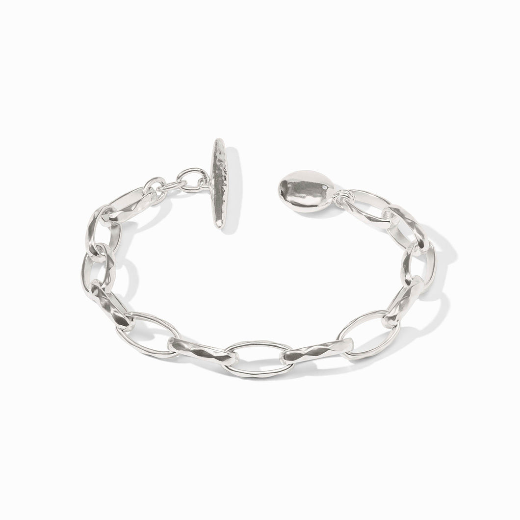 Solara Link Bracelet | Silver