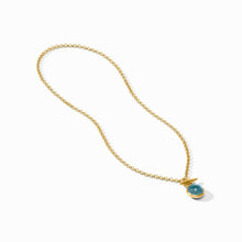 Load image into Gallery viewer, Solara Solitaire Necklace, Obsidian Black
