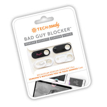 Load image into Gallery viewer, Bad Guy Blocker, White/Silver Lashes
