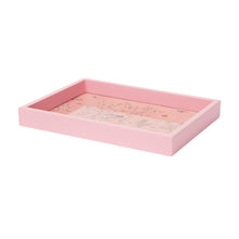 Load image into Gallery viewer, Pink Chinoiserie Tray, 11x8&quot;
