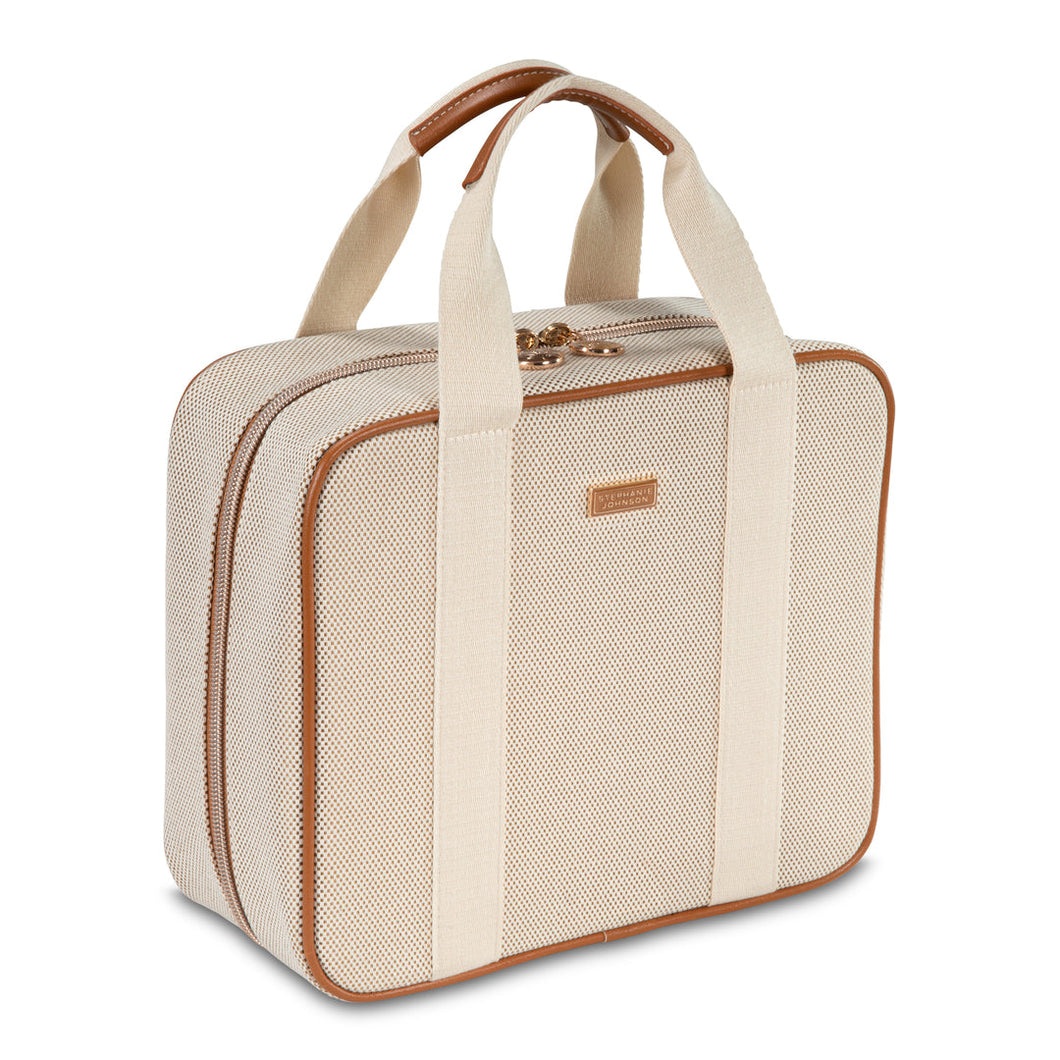 Martha Large Briefcase, Tropea | Ivory
