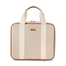 Load image into Gallery viewer, Martha Large Briefcase, Tropea | Ivory
