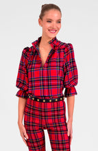 Load image into Gallery viewer, Ruffleneck Tunic,  Duke of York | Red Multi
