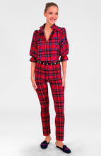 Load image into Gallery viewer, Ruffleneck Tunic,  Duke of York | Red Multi
