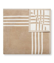 Load image into Gallery viewer, The Basketweave Khaki Blanket, Family Size
