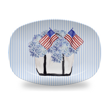 Load image into Gallery viewer, Patriotic Summer Tote Platter
