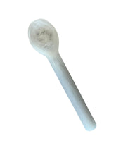 Load image into Gallery viewer, Resin Ice Cream Scoop, White Swirl
