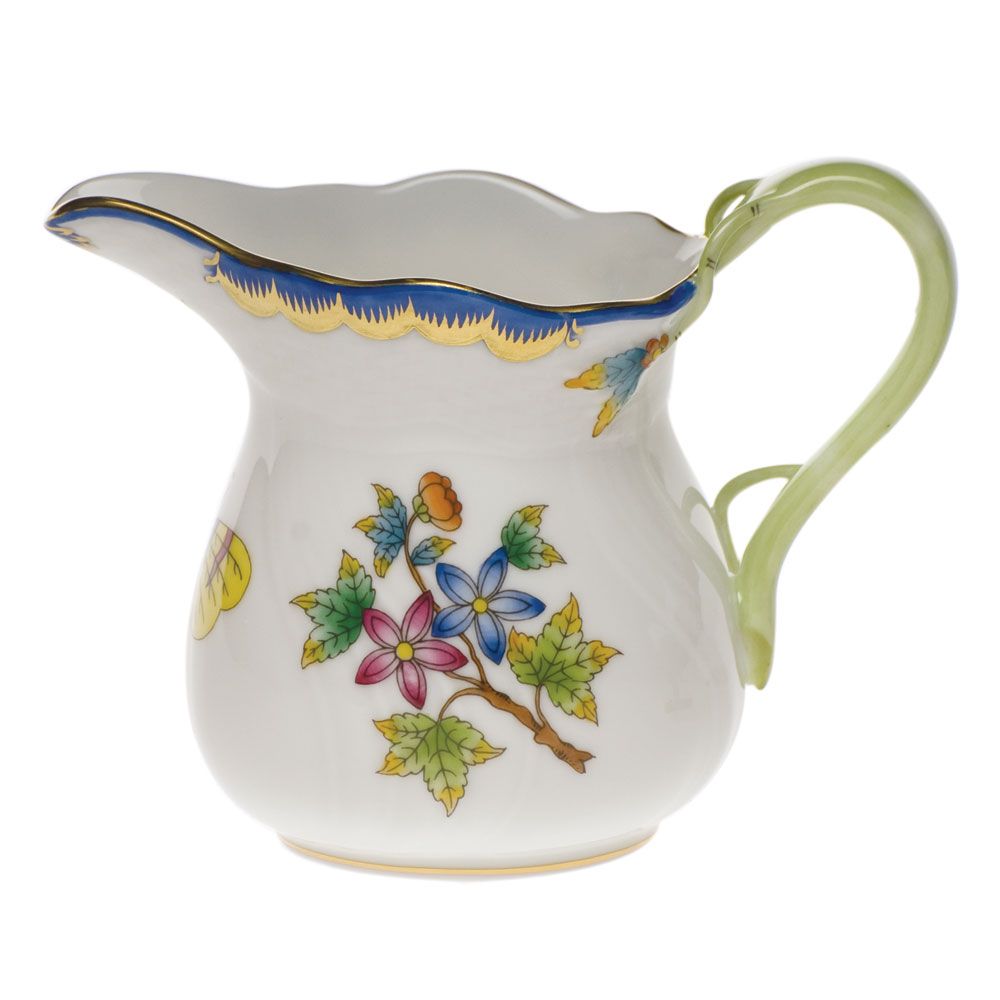 Queen Victoria Creamer, Blue