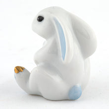 Load image into Gallery viewer, Herend Bunny with Cross, Blue
