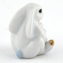Load image into Gallery viewer, Herend Bunny with Cross, Blue
