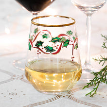 Load image into Gallery viewer, Holly Stemless Wine Glass
