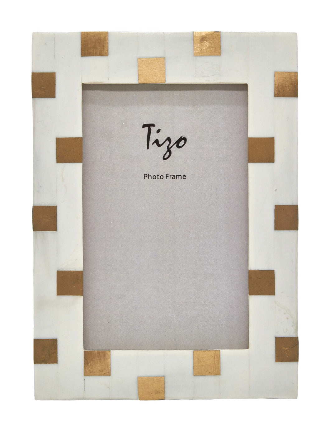 Bone Resin and Brass Frame, 8