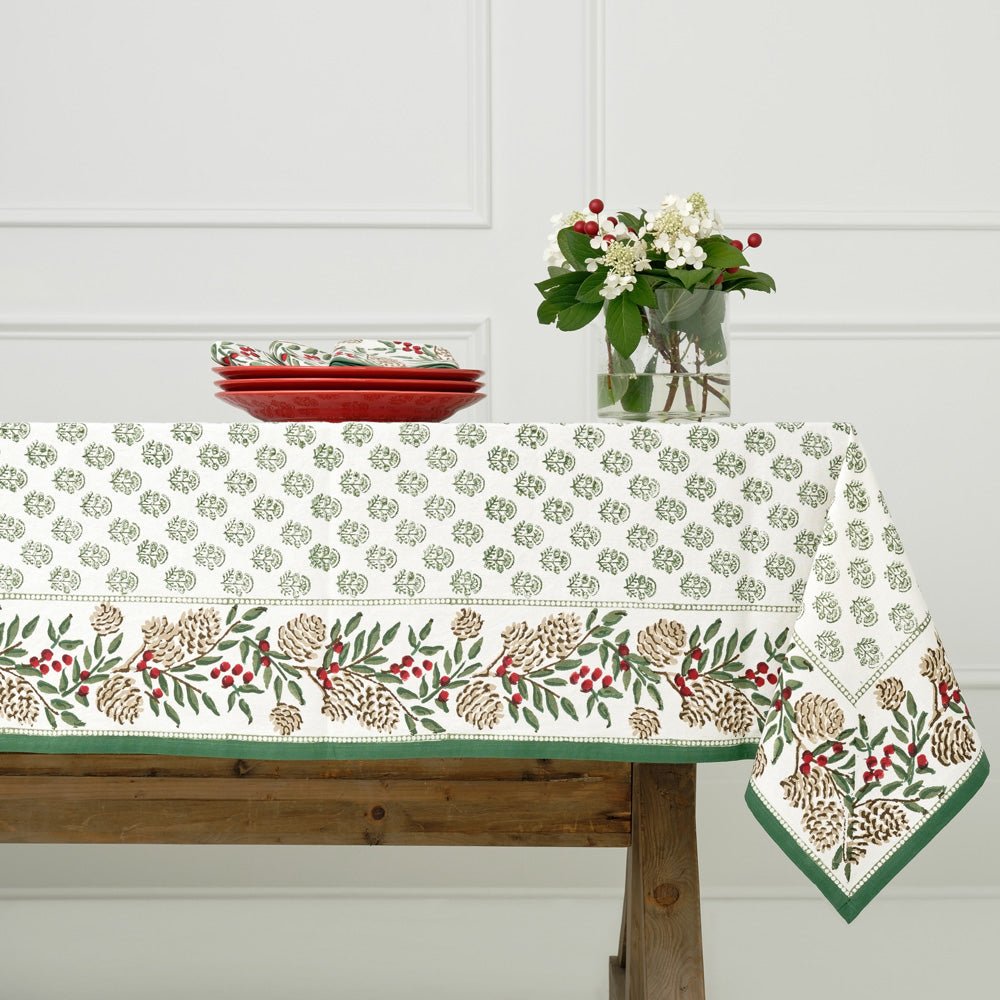 Christmas Garland Tablecloth, 60 x 90