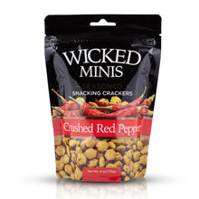 Load image into Gallery viewer, Wicked Minis Seasoned Crackers, Crushed Red Pepper
