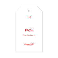 Load image into Gallery viewer, Christmas in Red Gift Tags, 8ct
