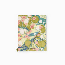 Load image into Gallery viewer, Hand Marbled Tabletop Picture Frame, Moss Mountain
