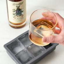 Load image into Gallery viewer, Viski Glacier Ice Cube Tray with Lid, Grey
